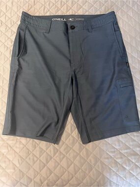 O'Neill Hybrid Men's Teal Blue Performance Shorts